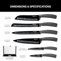 Cuisnart 7pc Nonstick Cutlery