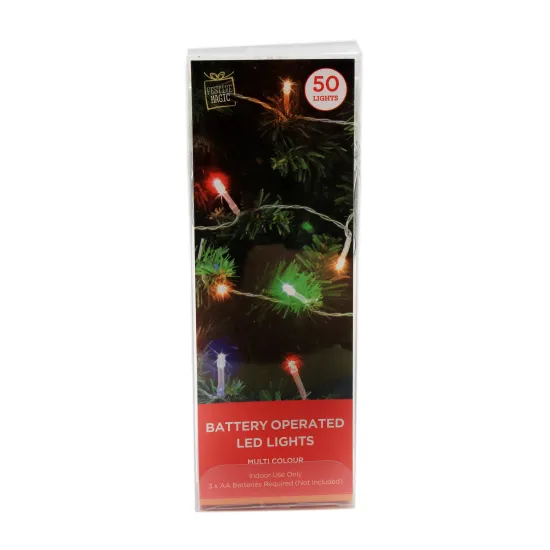 FM 50 LED String Lights Multi