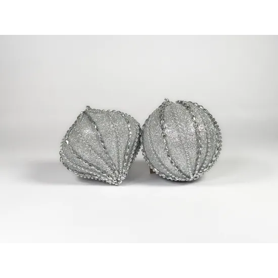 FM Glitter Foam Bauble Ball