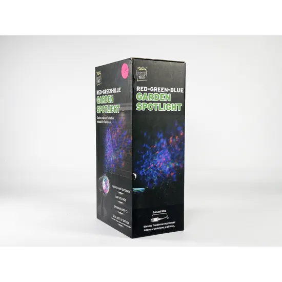 FM LED Garden Spotlight R/G/B