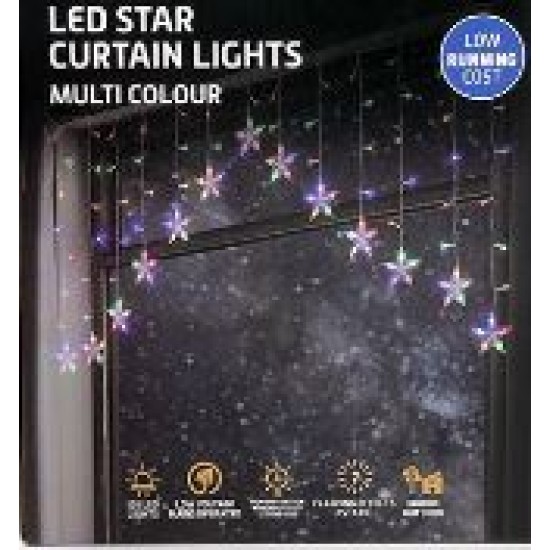 FM LED Stars Curtain Lights M