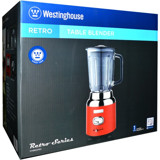 Westinghouse Retro 1.5L Blender Red