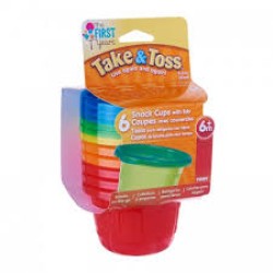 Take & Toss 4.5oz Snack Cups 6 pk