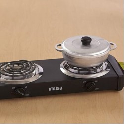 Imusa 2 Burner Stove 1500W