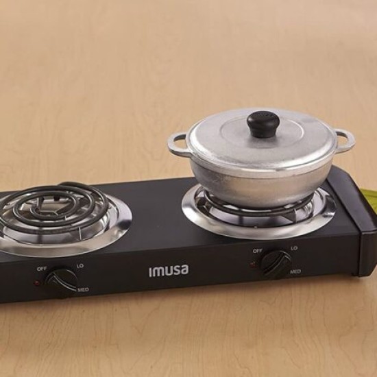 Imusa 2 Burner Stove 1500W