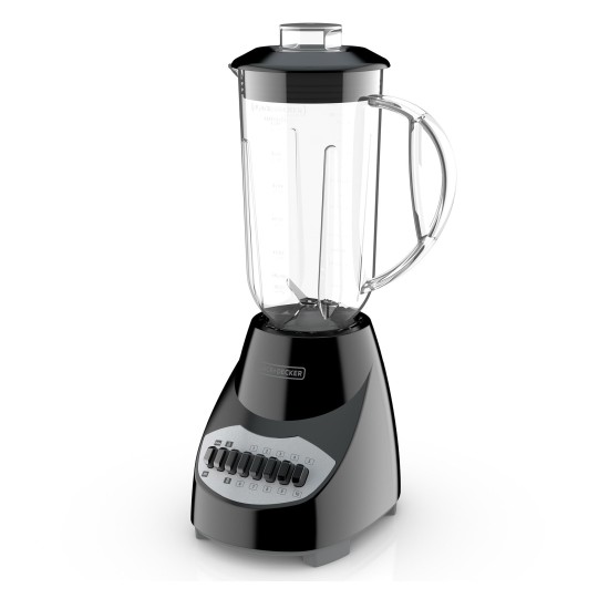 Black & Decker Blender 10Spd 550W Black -10560295