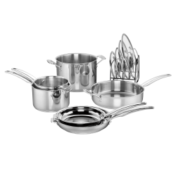 Cuisinart Nesting Set 11pc Stainless Steel Cookware -N91-11