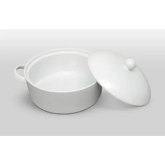 GIBSON GRACIOUS DINING 4PC BAKEWARE SET, WHITE
