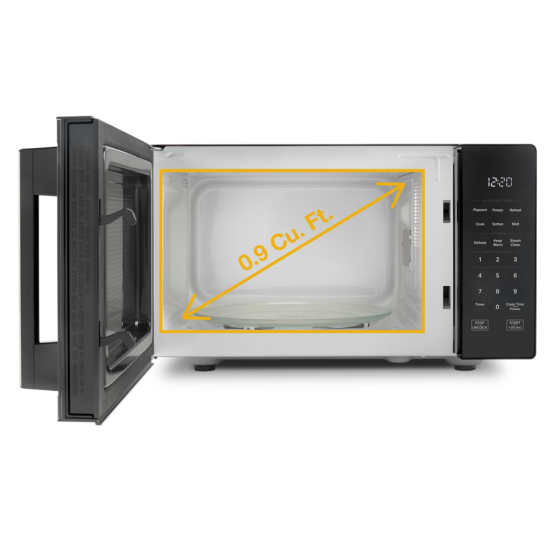 Whirlpool Microwave .9CFT Black -WMC30309LB - 10804021